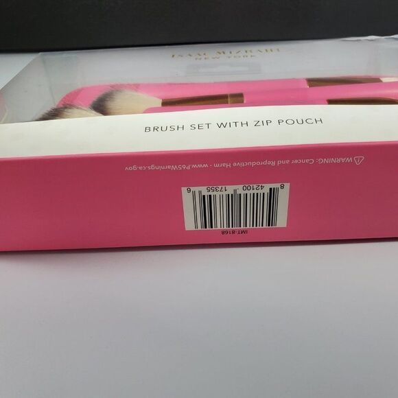 Isaac Mizrahi NY Brush Set/ Case - Picture 8 of 16